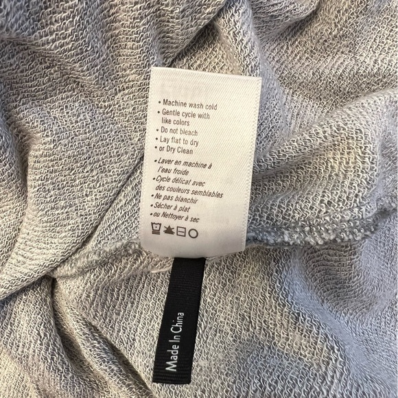 Paige Gray V Neck Sleeveless Tank Dress with side Slits Size Large - Picture 7 of 10